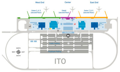 Hilo airport map
